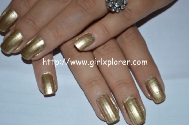 Maybelline New York Colour Show Nail Colours in Gold – Review