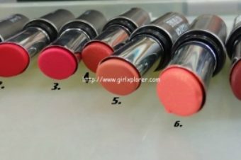 Lakme Absolute Matte Lip Color Shades & Swatches