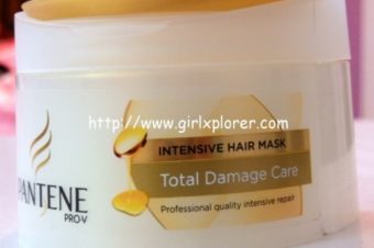 PANTENE TOTAL DAMAGE CARE INTENSIVE HAIR MASK REVIEW