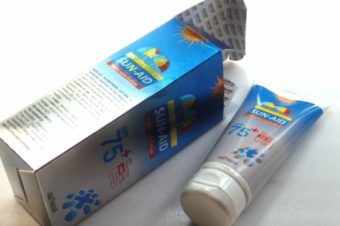 SUN-AID SUNSCREEN LOTION WITH SPF 75+ REVIEW