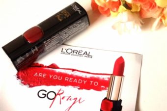 Loreal Paris Color Riche Collection Star range – Pure Rouge Shade Review