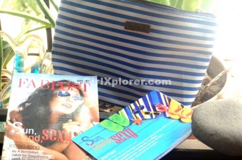 Beating the heat with the SUN, SAND, SEXY MAY FAB BAG