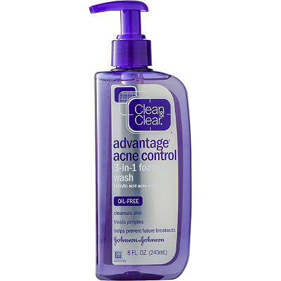 Clean & Clear Advantage Acne Control 3-in-1 Foaming Face Wash