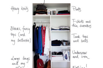 This is how I Got a Downsized Wardrobe Without Downsizing MY Space