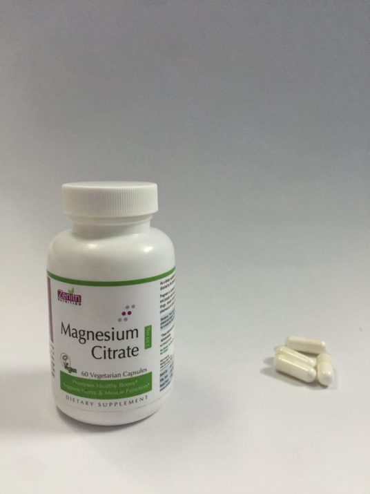 Magnesium Citrate Dietary Capsules