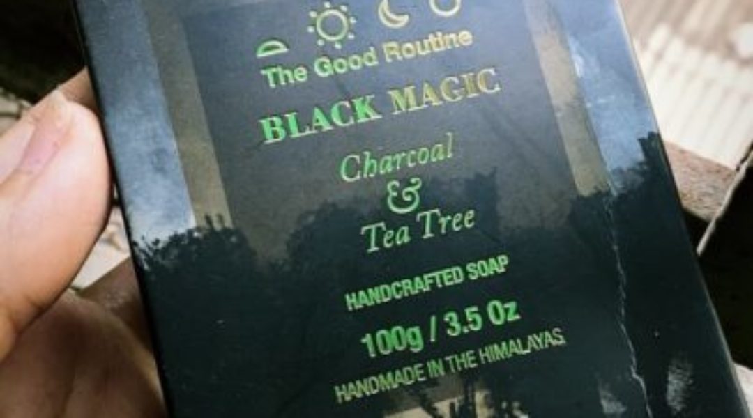 Good Routine Black-Magic Charcoal & Tea-Tree Handcrafted Soap