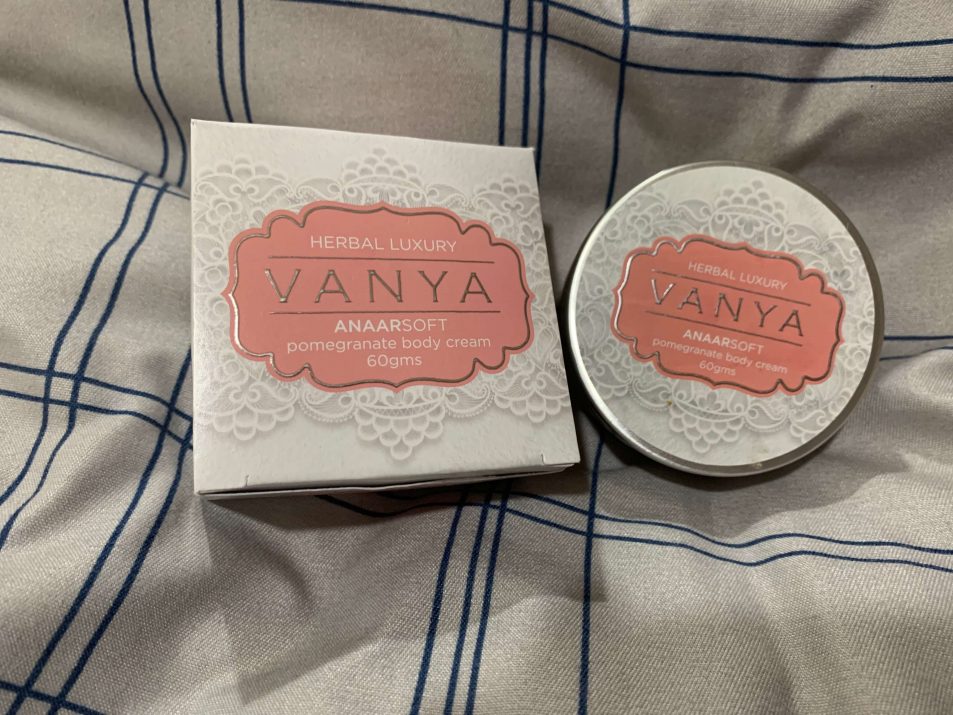 Vanya’s Pomegranate Body Cream